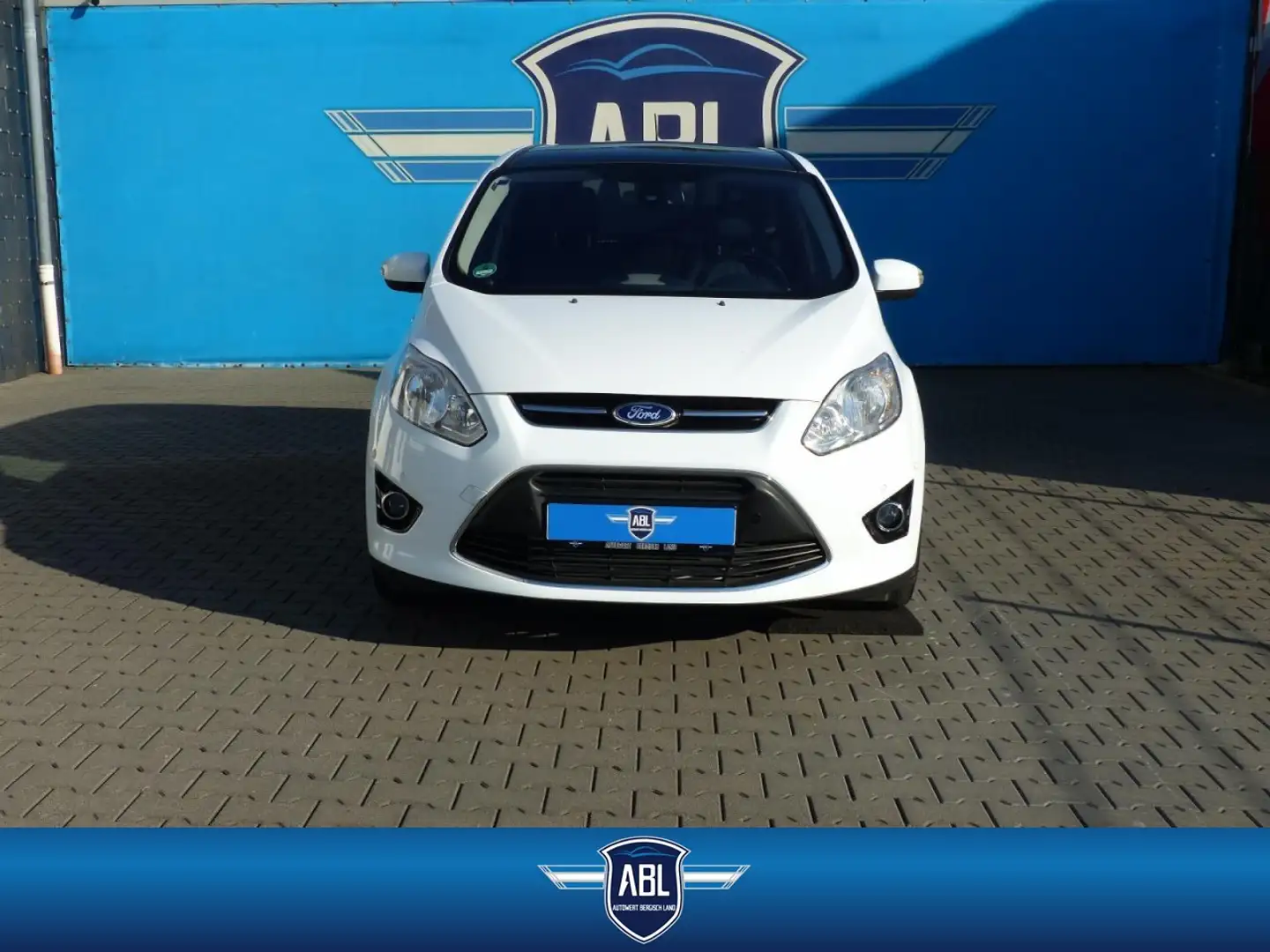 Ford Grand C-Max 1.6Ltr.SZG.BT.NAV.TITANIUM.PANO Klima Navi Bianco - 1