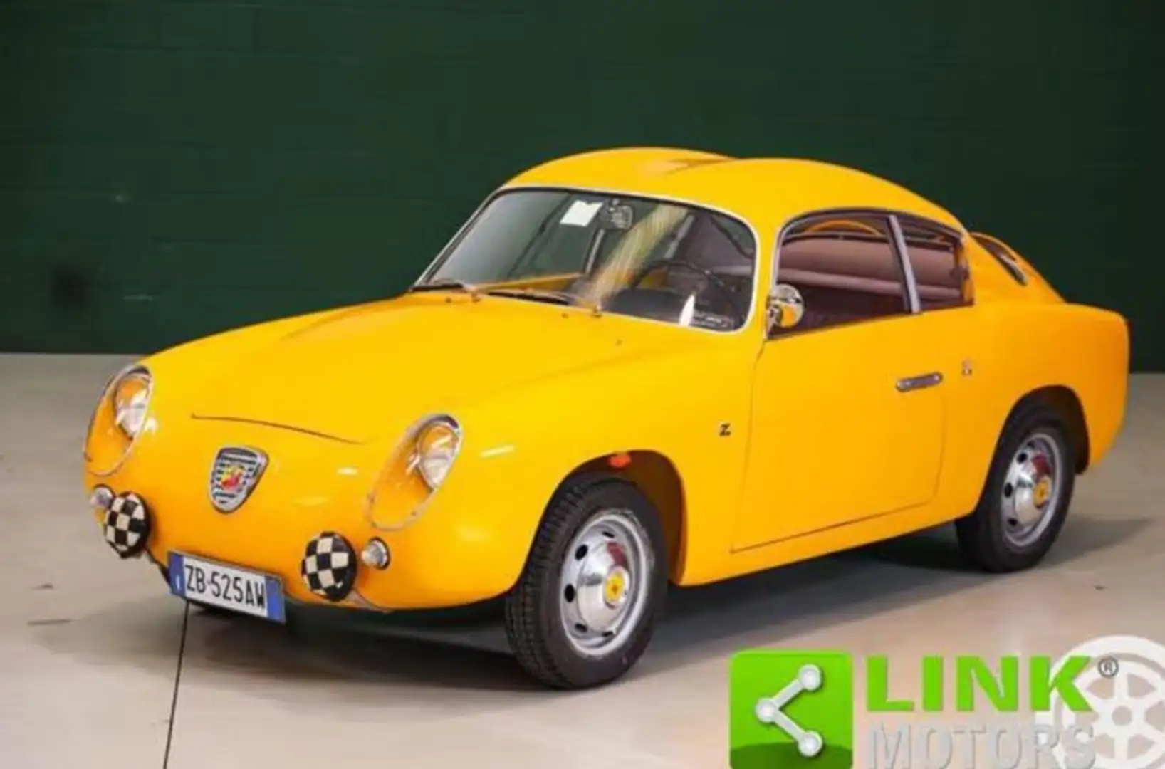 Fiat 500 ABARTH Fiat 750 Zagato - RARISSIMA! Jaune - 1