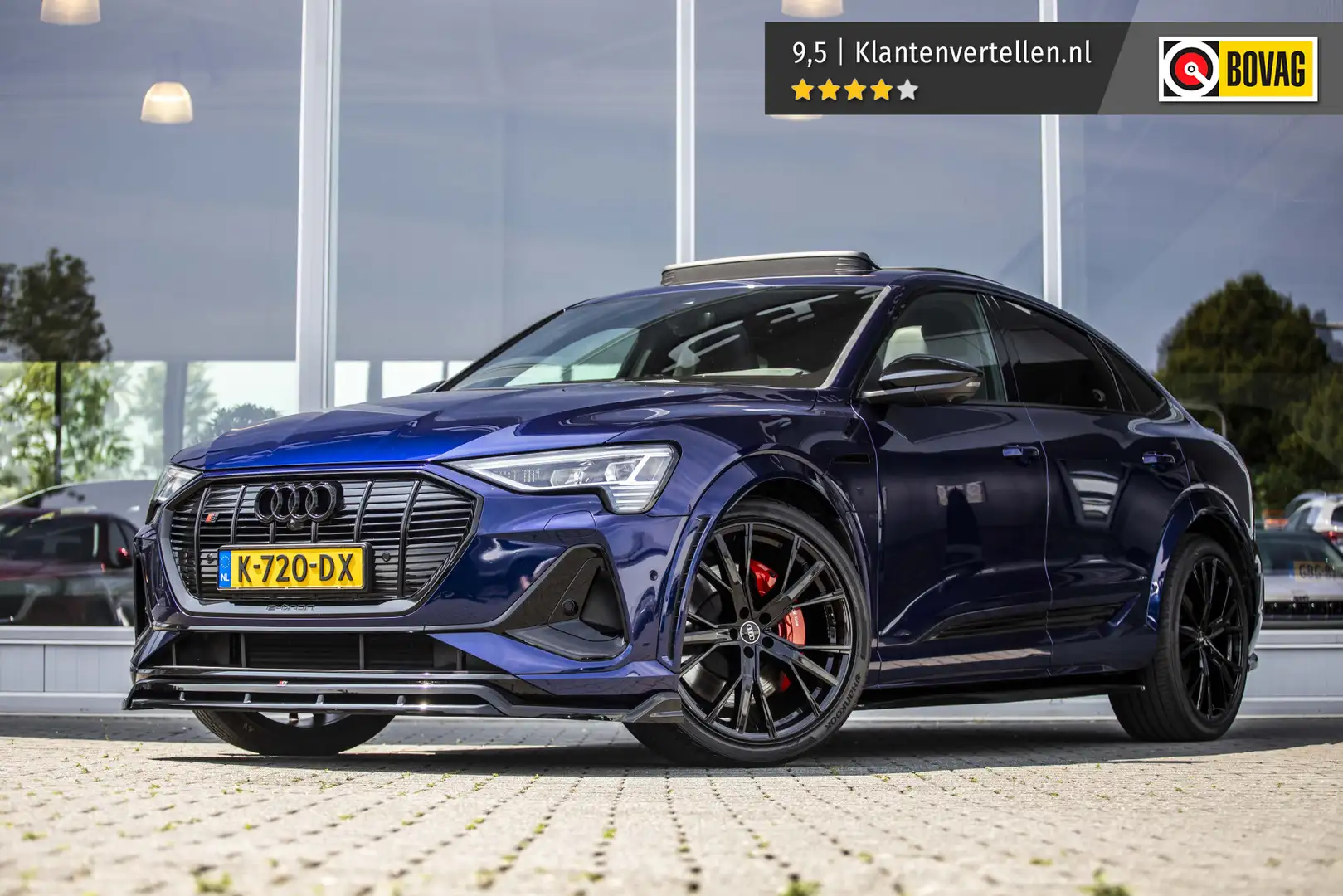 Audi e-tron Sportback S quattro 95 kWh | Pano | RS Stoelen | B Azul - 1