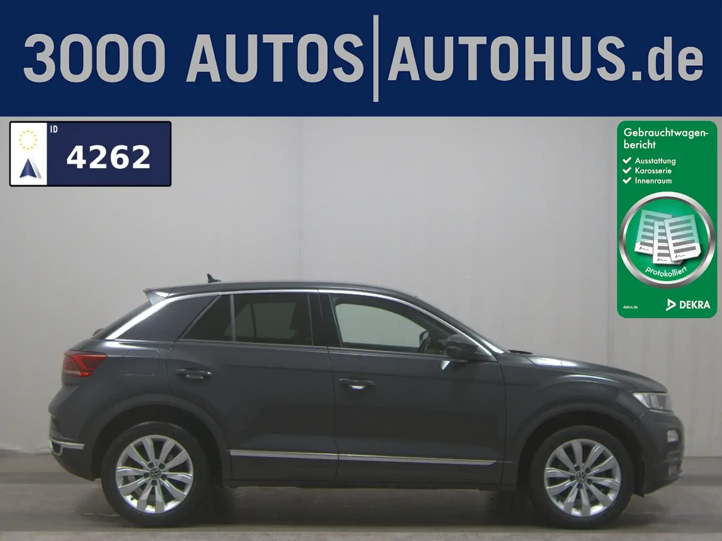 Volkswagen T-Roc 1.5 TSI Sport Navi Radio Grau - 1