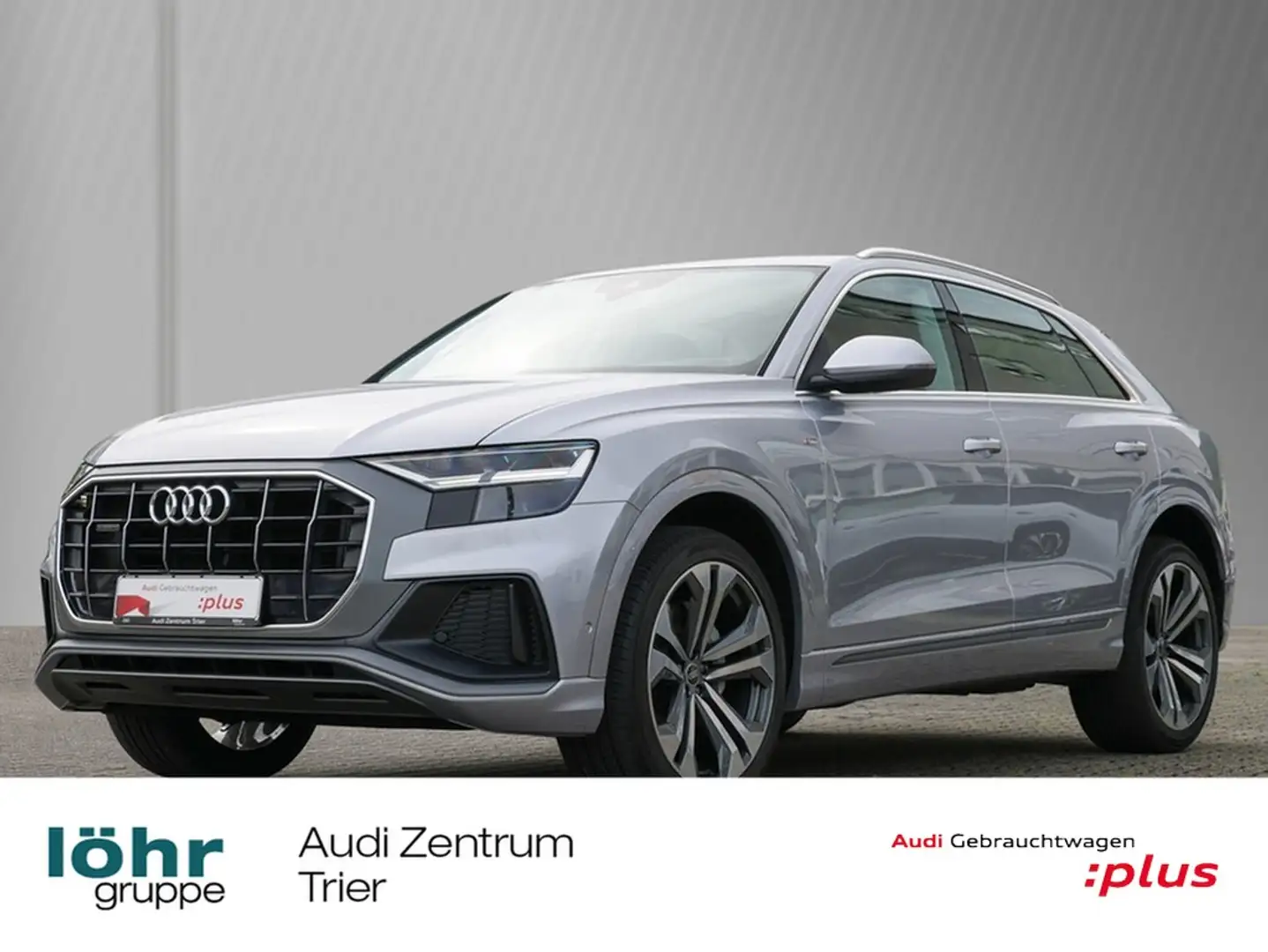 Audi Q8 45 TDI quattro Tiptronic S line Sportpaket Silber - 1