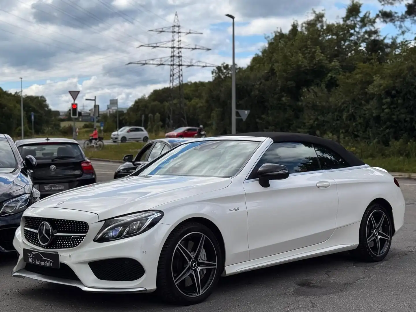 Mercedes-Benz C 43 AMG Cabrio/Burmester/ACC/HuD/Kamera/Klappe Weiß - 2