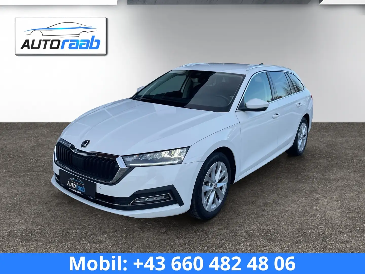 Skoda Octavia Style 2,0 TDI DSG *LED*DIGITAL*APP*PDC*ACC*NAVI* Weiß - 1