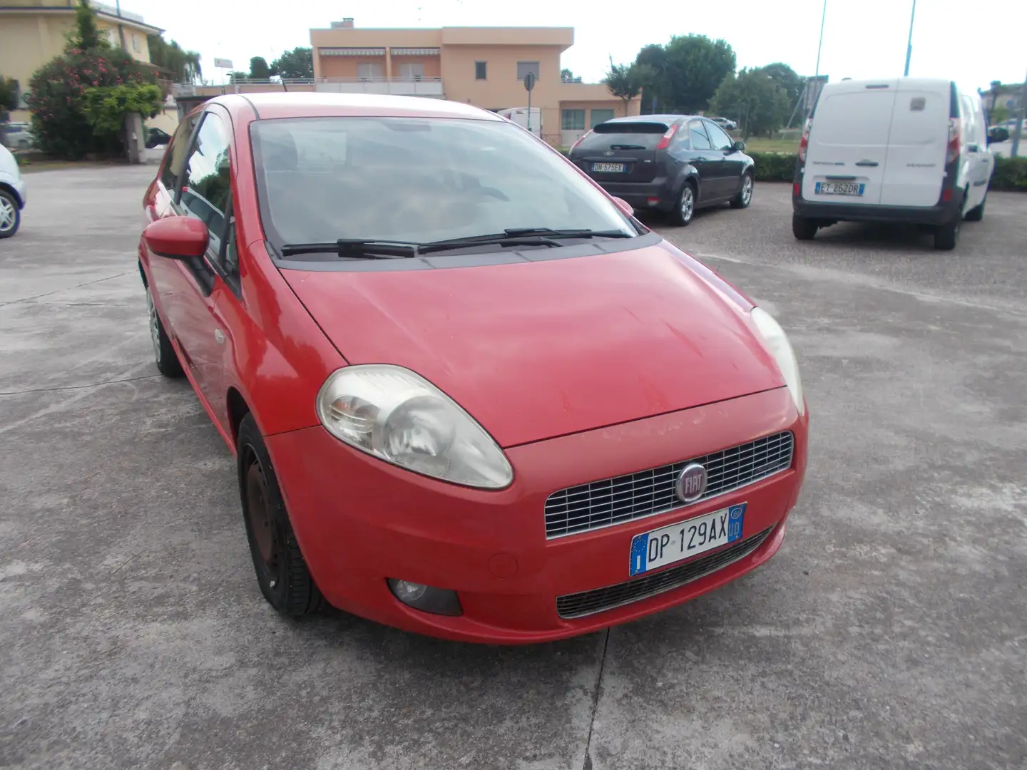Fiat Grande Punto 3p 1.3 mjt 16v Active 75cv Rouge - 2