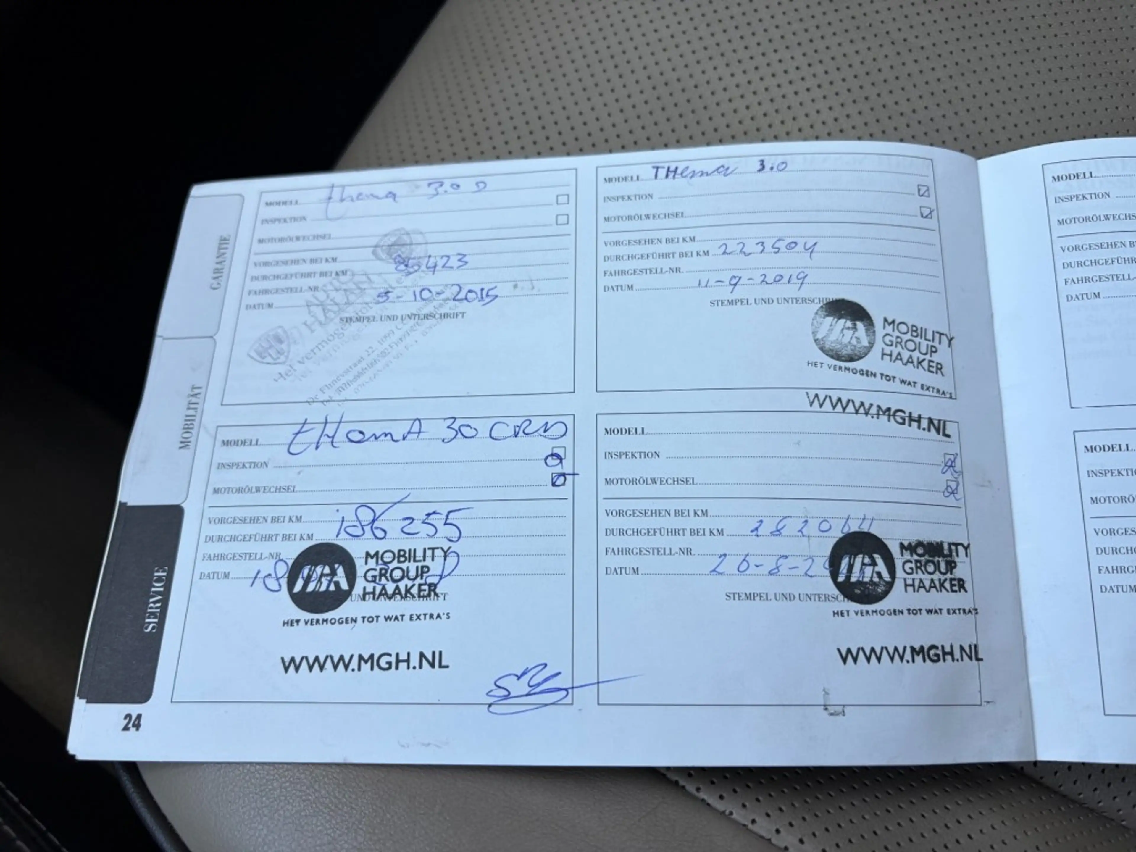 Lancia Thema 3.0 MULTIJET PLAT. - PANO - AFN. TREKH. — photo 34