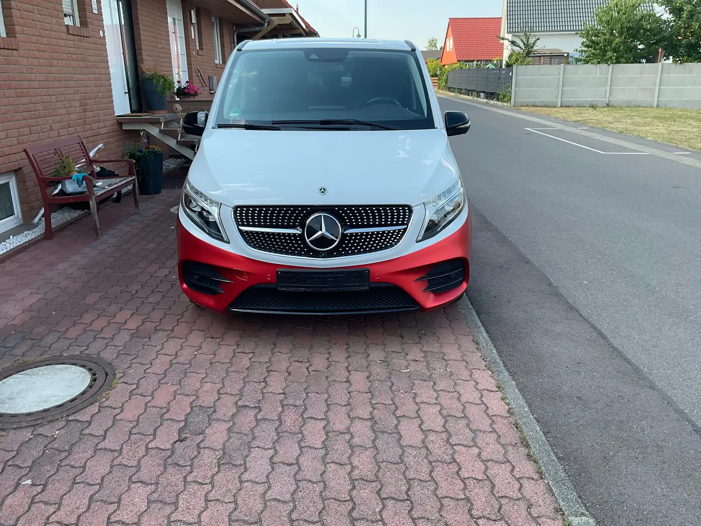 Mercedes-Benz V 250 V 250 d lang 9G-TRONIC Avantgarde Edition 2020 Blanc - 1