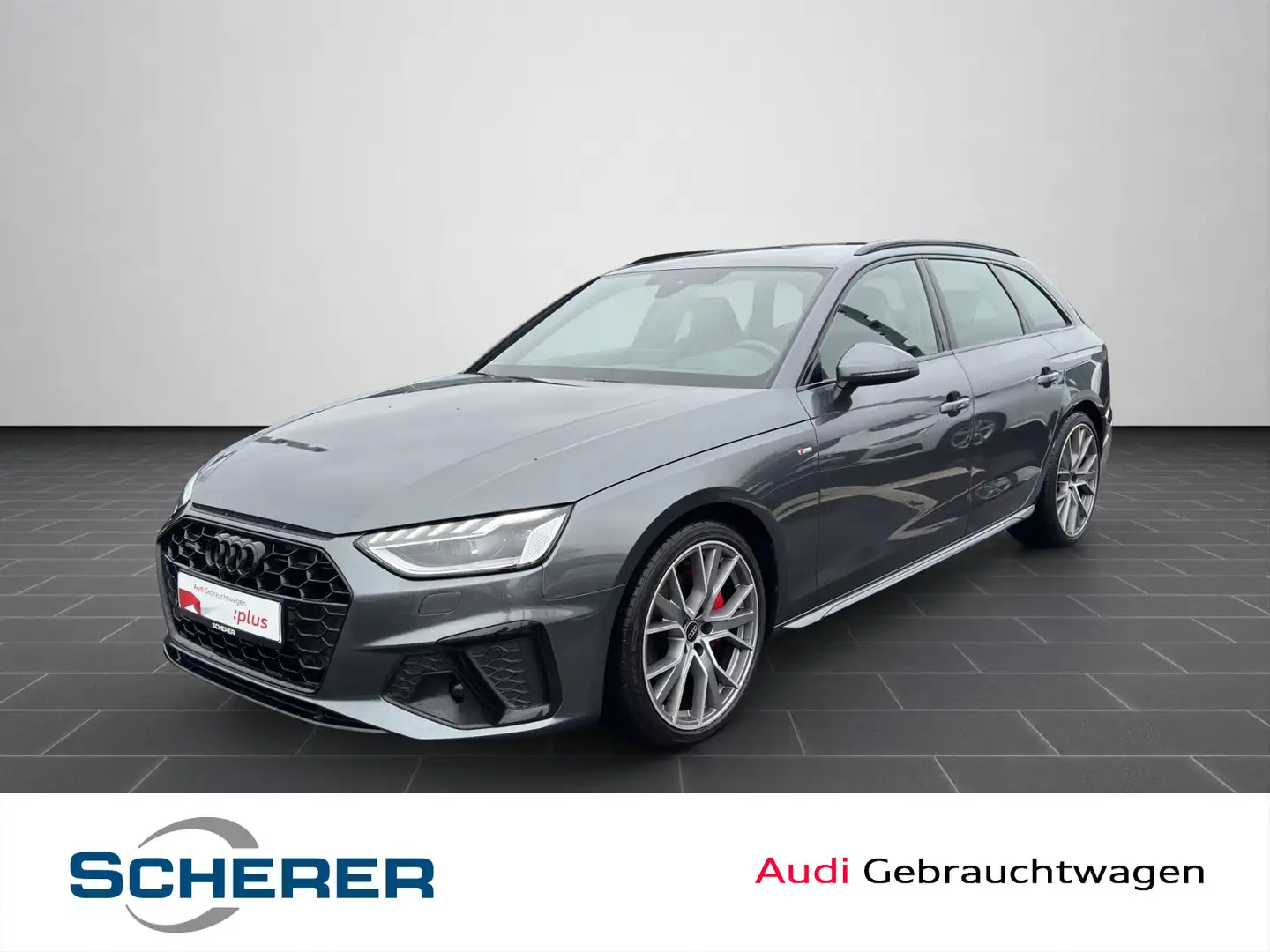 Audi A4 40 TDI S line quattro S tronic MATRIX K Grau - 1