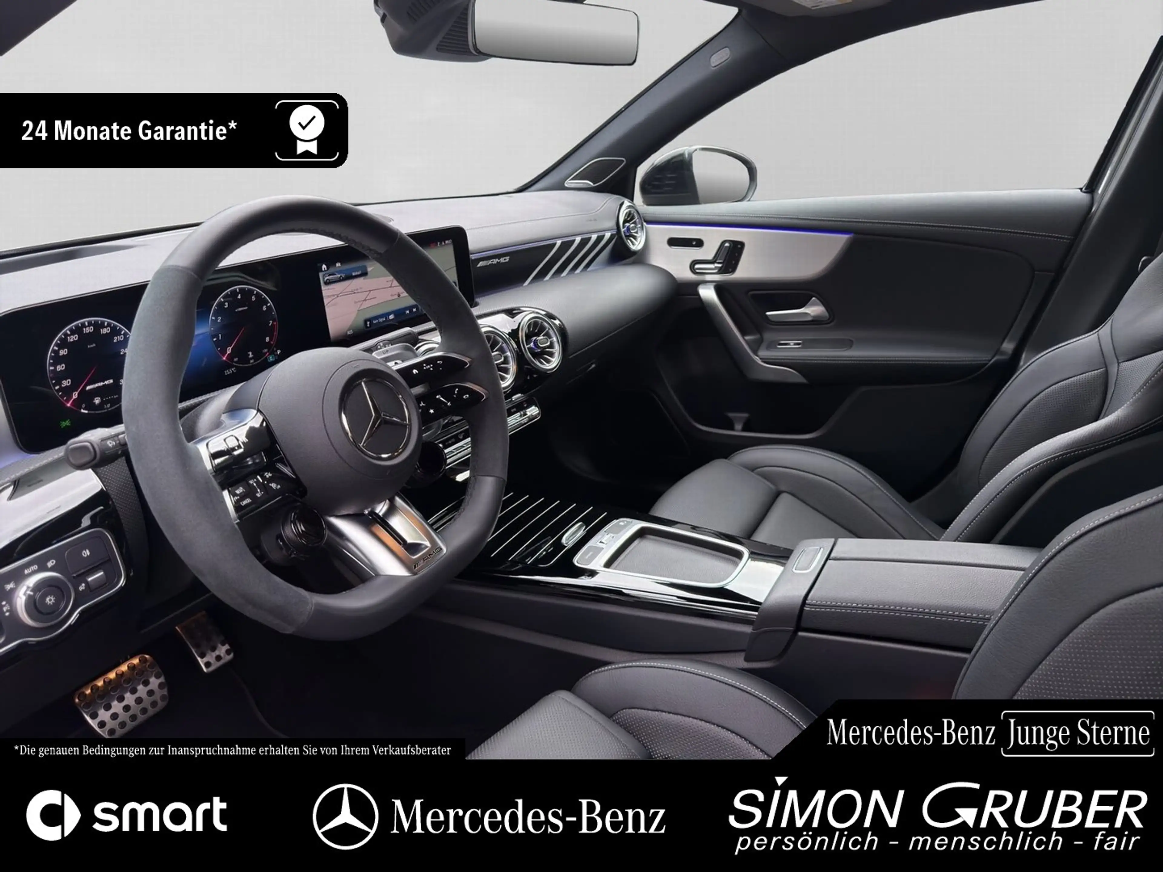 Mercedes-Benz A 45 AMG A 45 S Performance Sitze Driver Leder HUD Burm — photo 6