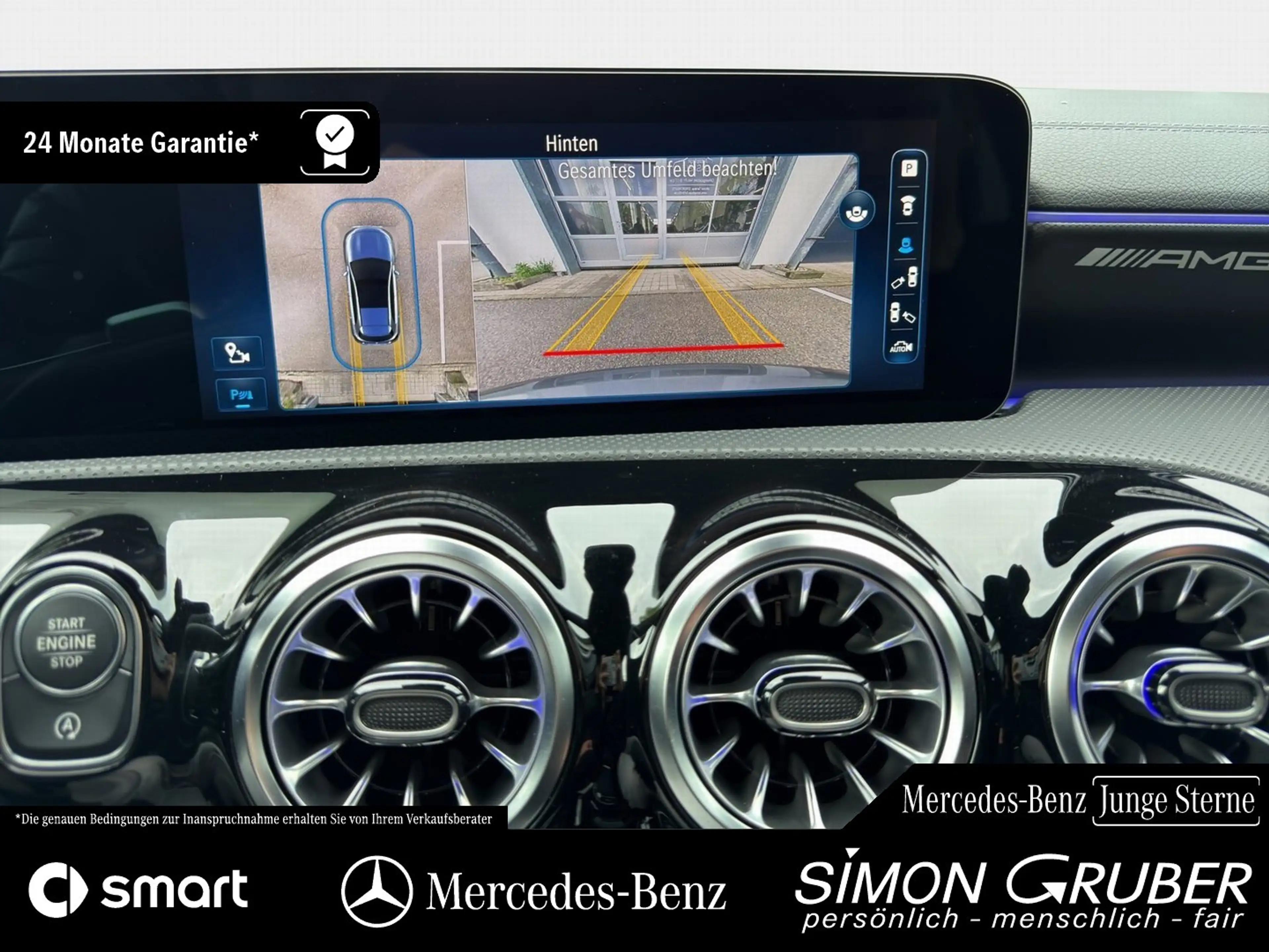 Mercedes-Benz A 45 AMG A 45 S Performance Sitze Driver Leder HUD Burm — photo 14
