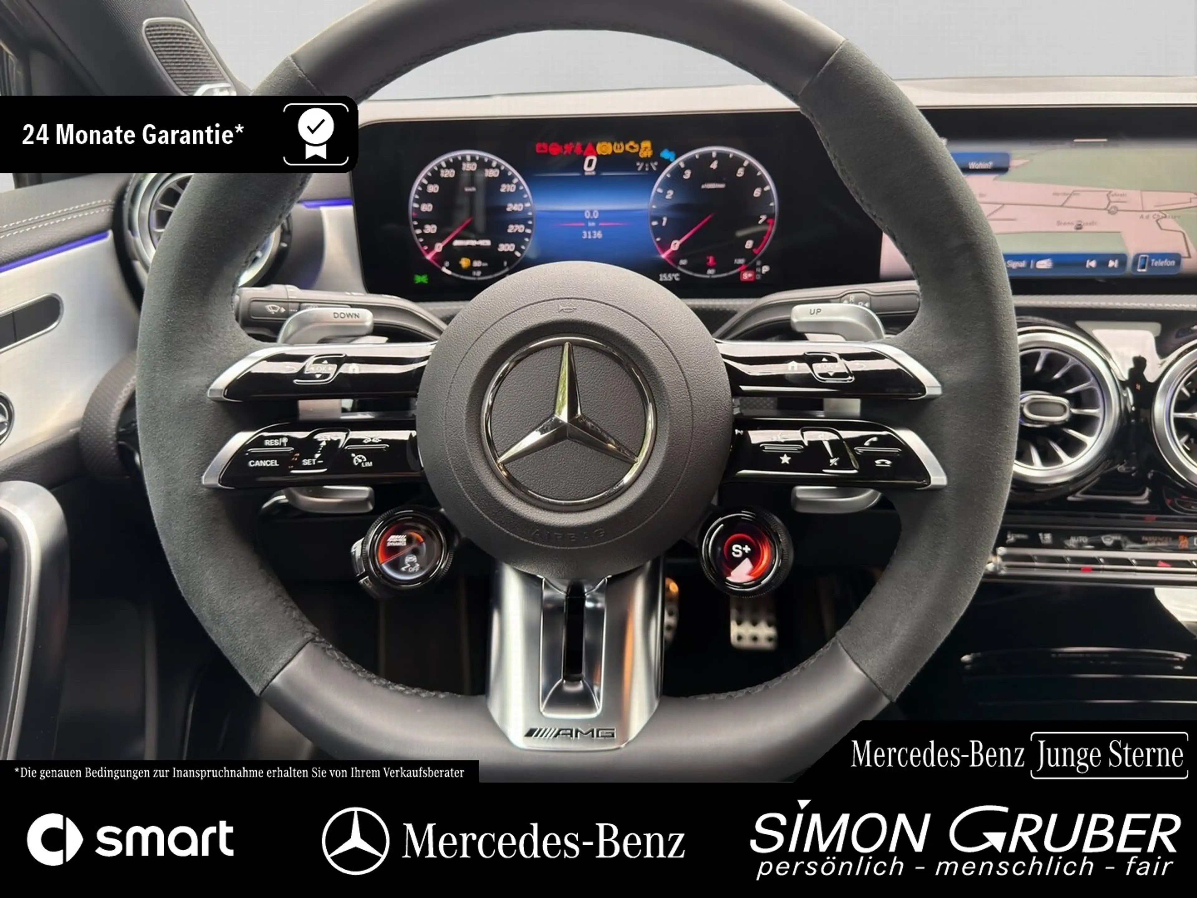 Mercedes-Benz A 45 AMG A 45 S Performance Sitze Driver Leder HUD Burm — photo 12