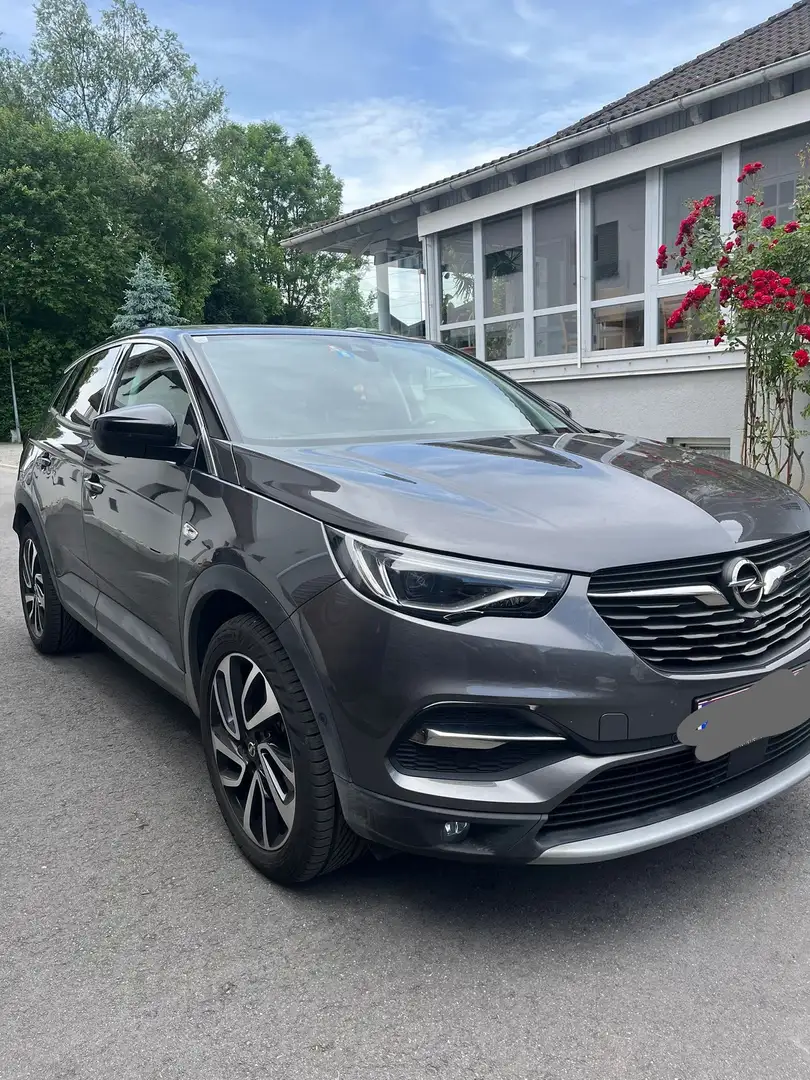Opel Grandland X 1.2 Turbo Automatik Grau - 1