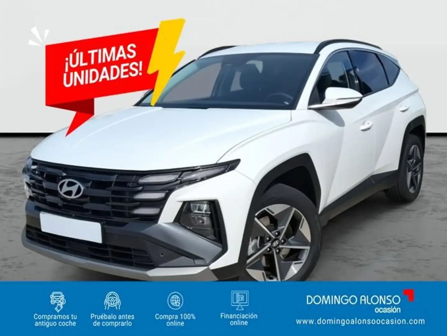 Hyundai TUCSON FL Híbrido enchufable 1.6 T-GDi (253 CV) AT6 2WD Blanco - 1