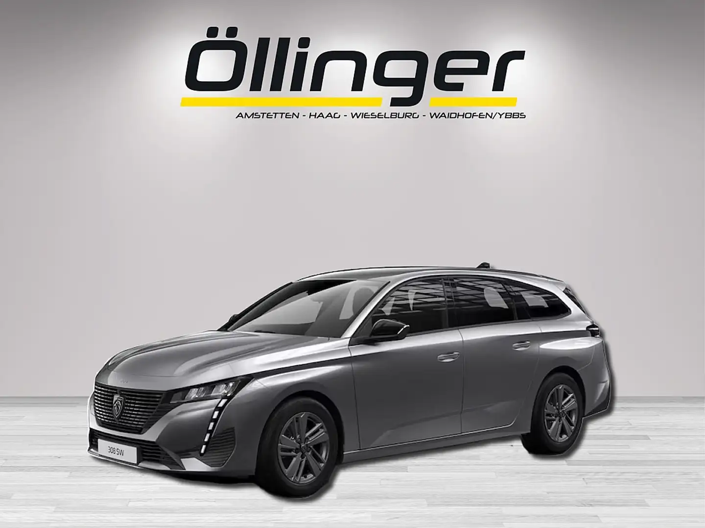 Peugeot 308 SW ALLURE Hybrid 145 e-DCS6 Grau - 2