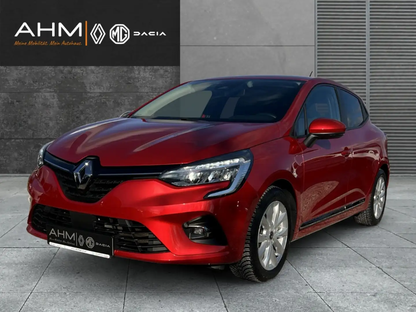 Renault Clio 1.0 TCe100 DeLuxe KLIMAAUTOMATIK Einparkhilfe Rot - 1