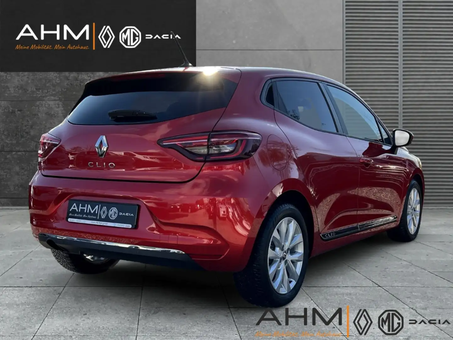 Renault Clio 1.0 TCe100 DeLuxe KLIMAAUTOMATIK Einparkhilfe Rot - 2