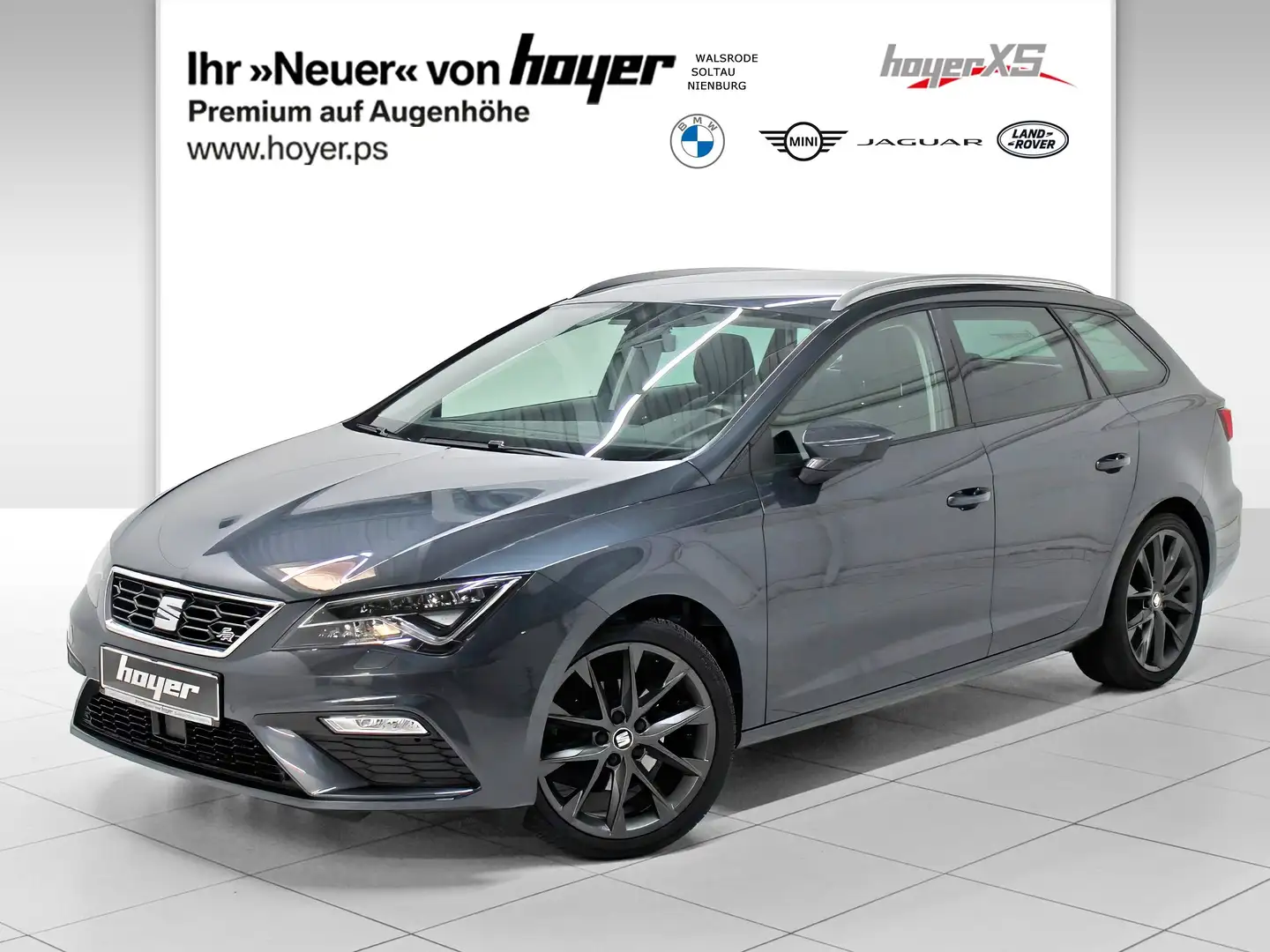 SEAT Leon ST 1.5 TSI ACT DSG OPF FR LED Tempomat AHK Grau - 1