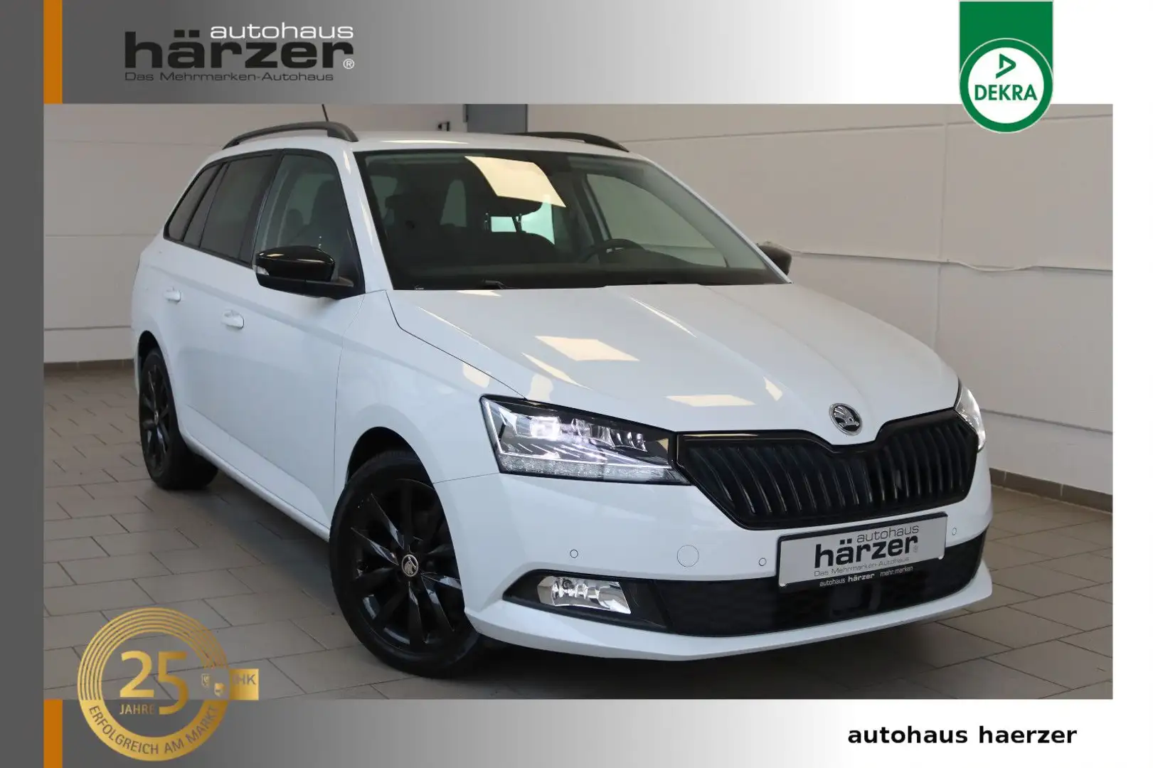 Skoda Fabia Combi Style *LED*AHK*CarPlay*PDC*RFK*SHZ* Bianco - 1