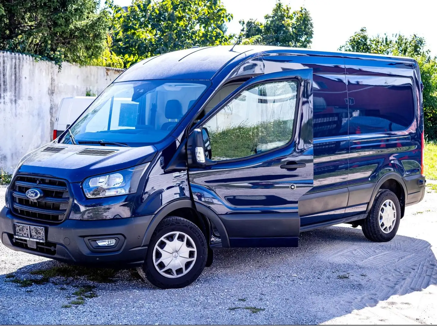 Ford Transit L3H2 automatic (MwSt ausweisbar) Blau - 1