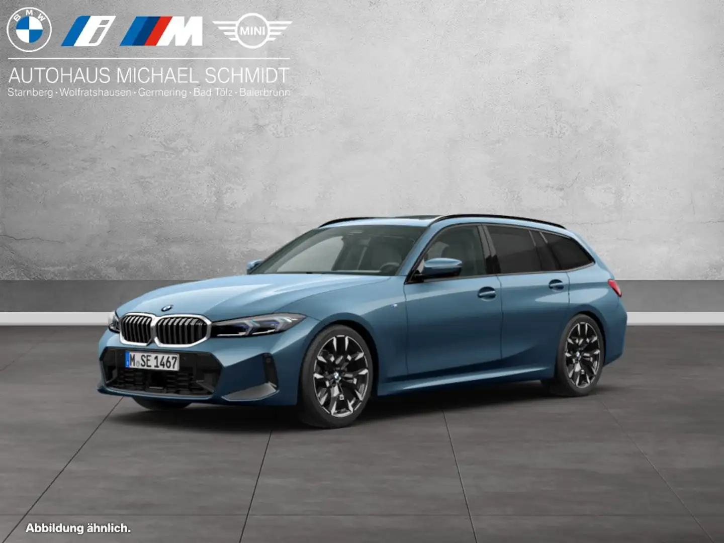 BMW 320 i M Sportpaket Head-Up HK HiFi DAB LED RFK Blu/Azzurro - 1
