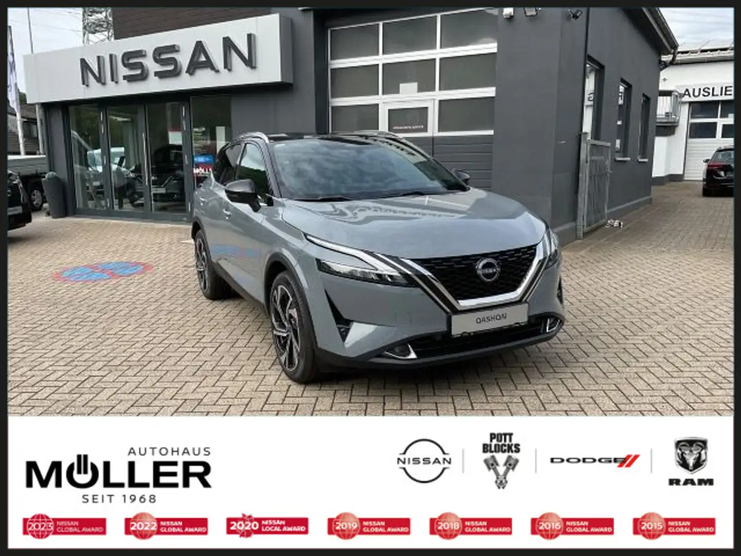Nissan Qashqai Tekna+ 1.3 MHEV 158PS Xtronic 20" Grey - 1