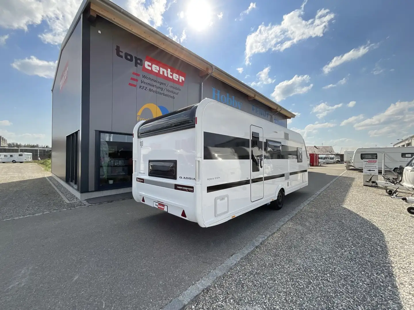 Adria Adora 613 PK Mover / ATC / Fahrradträger Weiß - 1