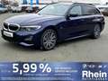 BMW 320 e xDrive Touring M Sport LASER HUD NAVI LCPRO Bleu - thumbnail 1