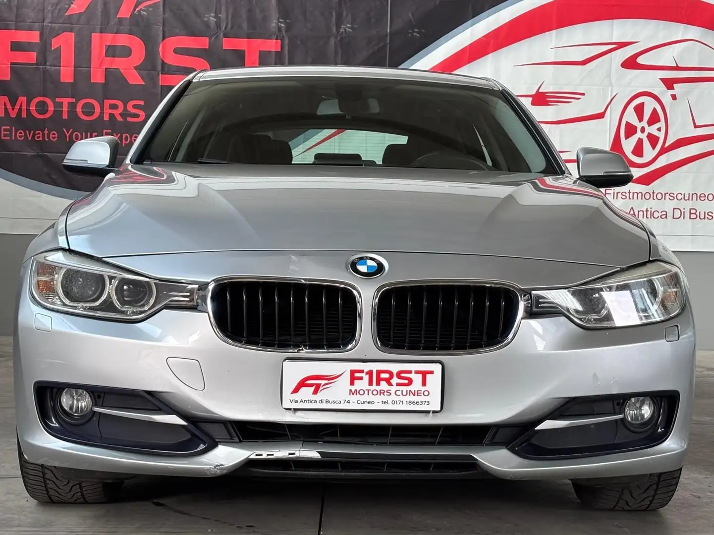 BMW 316 Serie 3 F31 2012 Touring 316d Touring Msport Argento - 2