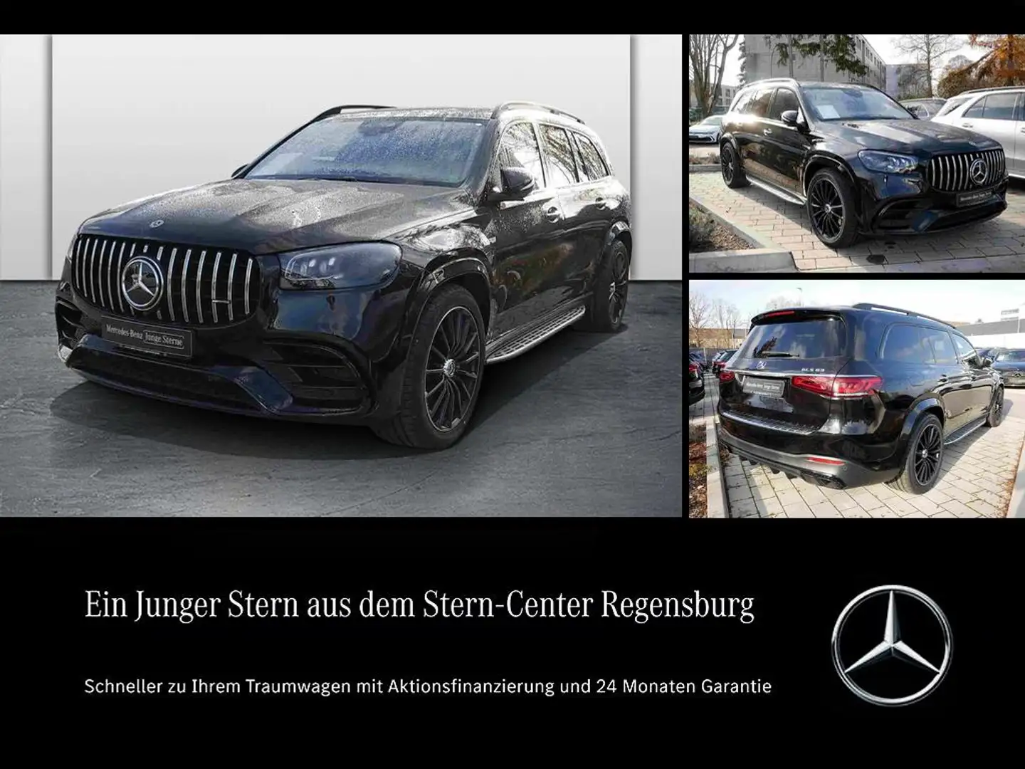 Mercedes-Benz GLS 63 AMG 4M+DISTRONIC+STANDH.+MASSAGE+HUD+AHK+ Schwarz - 1