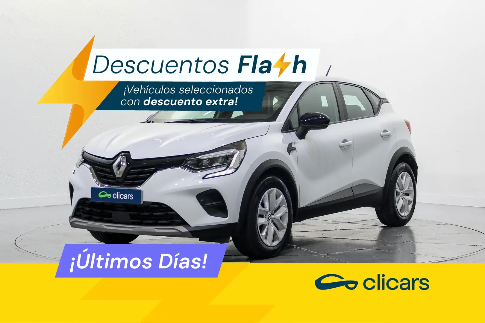 Renault Captur TCe Intens 74kW GLP Blanco - 1