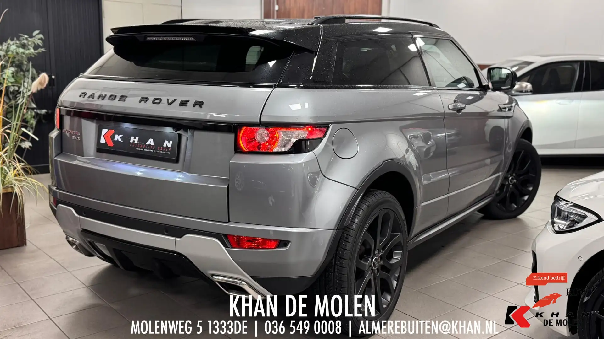 Land Rover Range Rover Evoque Coupé 2.0 Si 4WD Prestige VOL|Pano|Trekhaak|360º|E Grau - 2