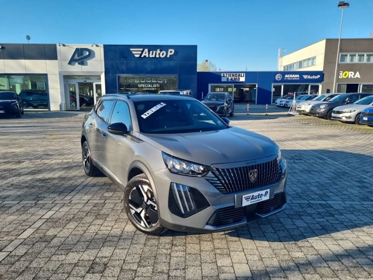 Peugeot 2008 PureTech 100 S&S Allure - DISPONIBILI VARI COLORI Grigio - 2