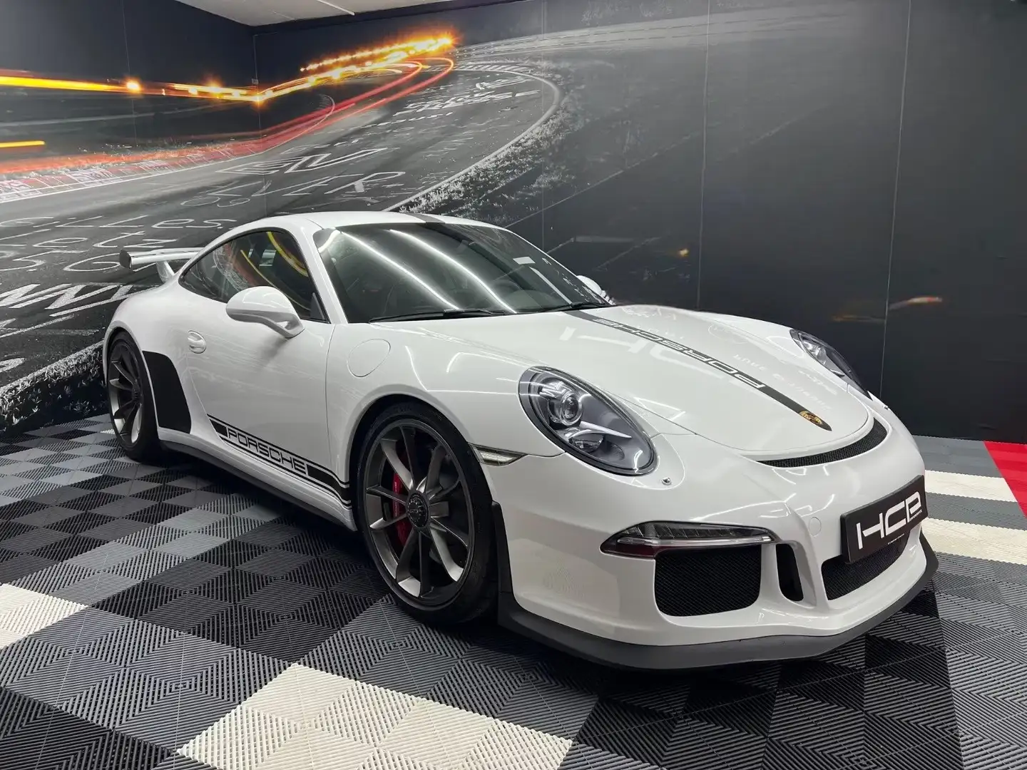 Porsche 911 991.1 GT3 3.8 476CH PDK CLUBSPORT Blanc - 1