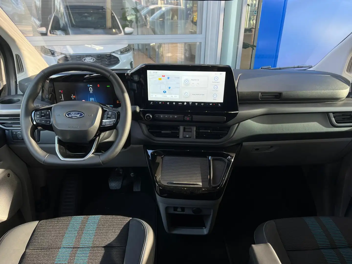 Ford Tourneo Custom PHEV 233PK SPORT L1 | Geel kenteken | Incl. BPM & Grijs - 2