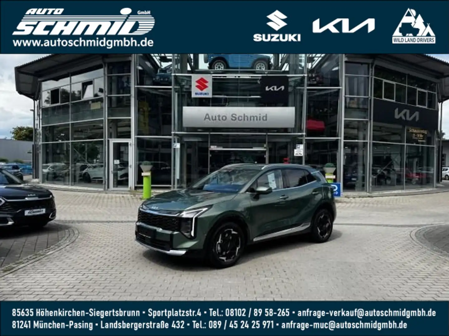 Kia Sportage SPORTAGE (FACELIFT) 1.6D 2WD DCT SPIRIT DRIVE Grün - 1