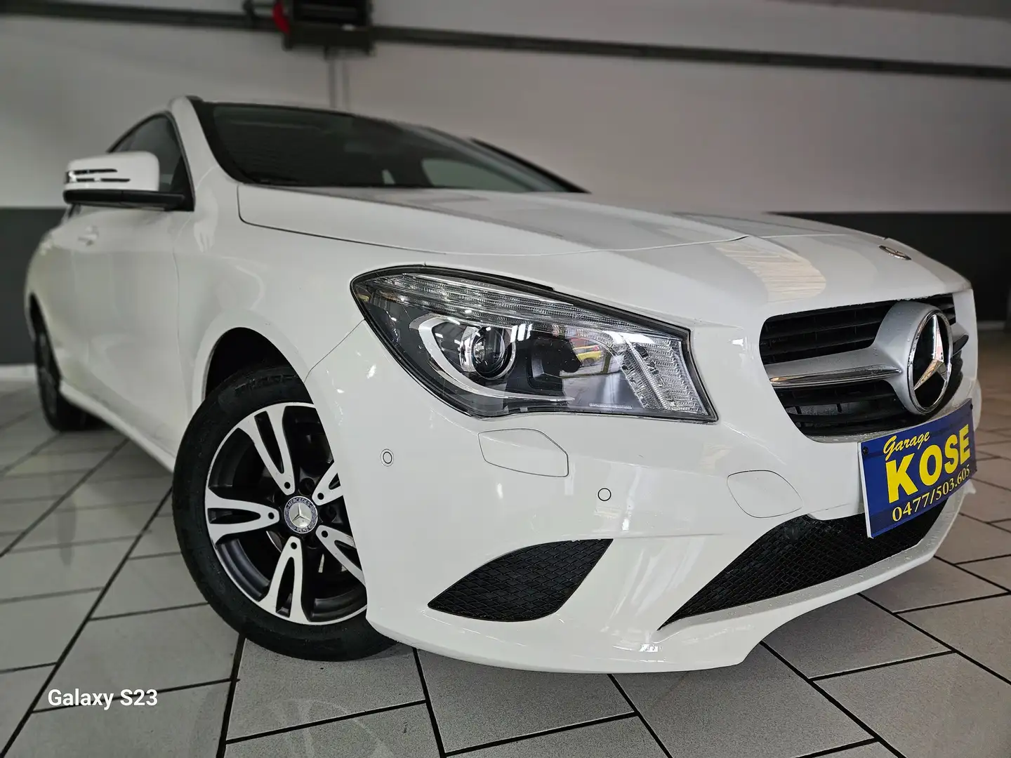 Mercedes-Benz CLA 180 CLA180//CUIR+TISSU/CLIM/NAVIGATION//XENON/CAR-PASS Wit - 2