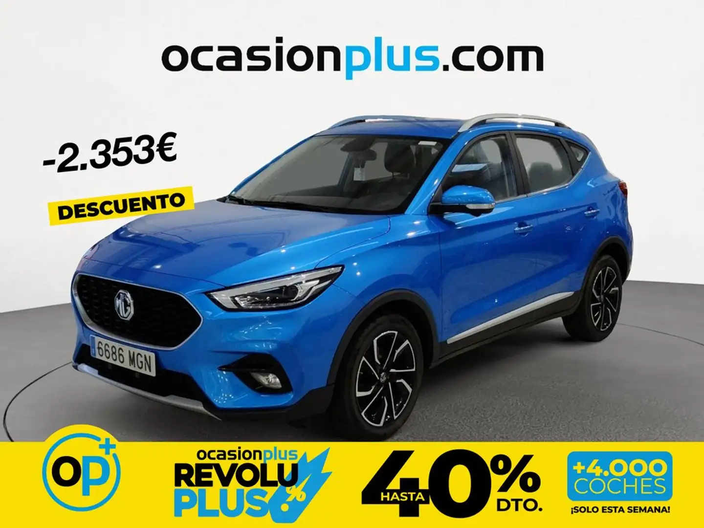 MG ZS 1.5 VTi-Tech Luxury 78kW Weiß - 1