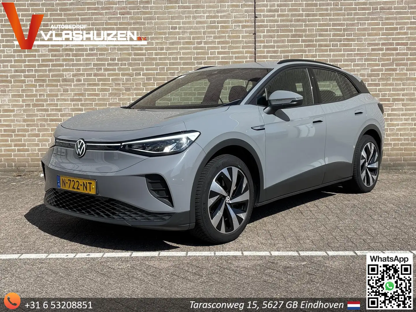 Volkswagen ID.4 Pro 77 kWh | € 13.950,- NETTO! | Climate | Cruise Gris - 1