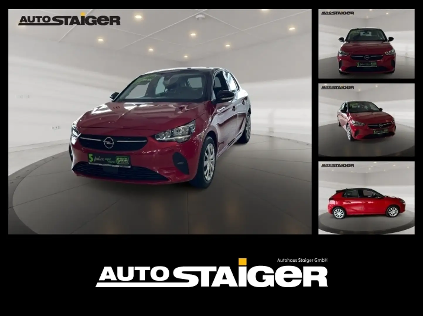 Opel Corsa F e Edition Sitz + Lenkradheizung Rojo - 1