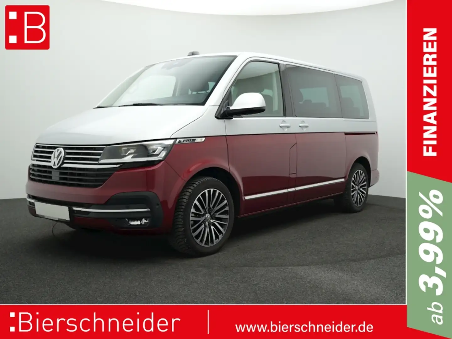 Volkswagen T6.1 Multivan 2.0 TDI DSG 4Mo. Highline NAVI LED ASSISTENZPAKET Срібний - 1