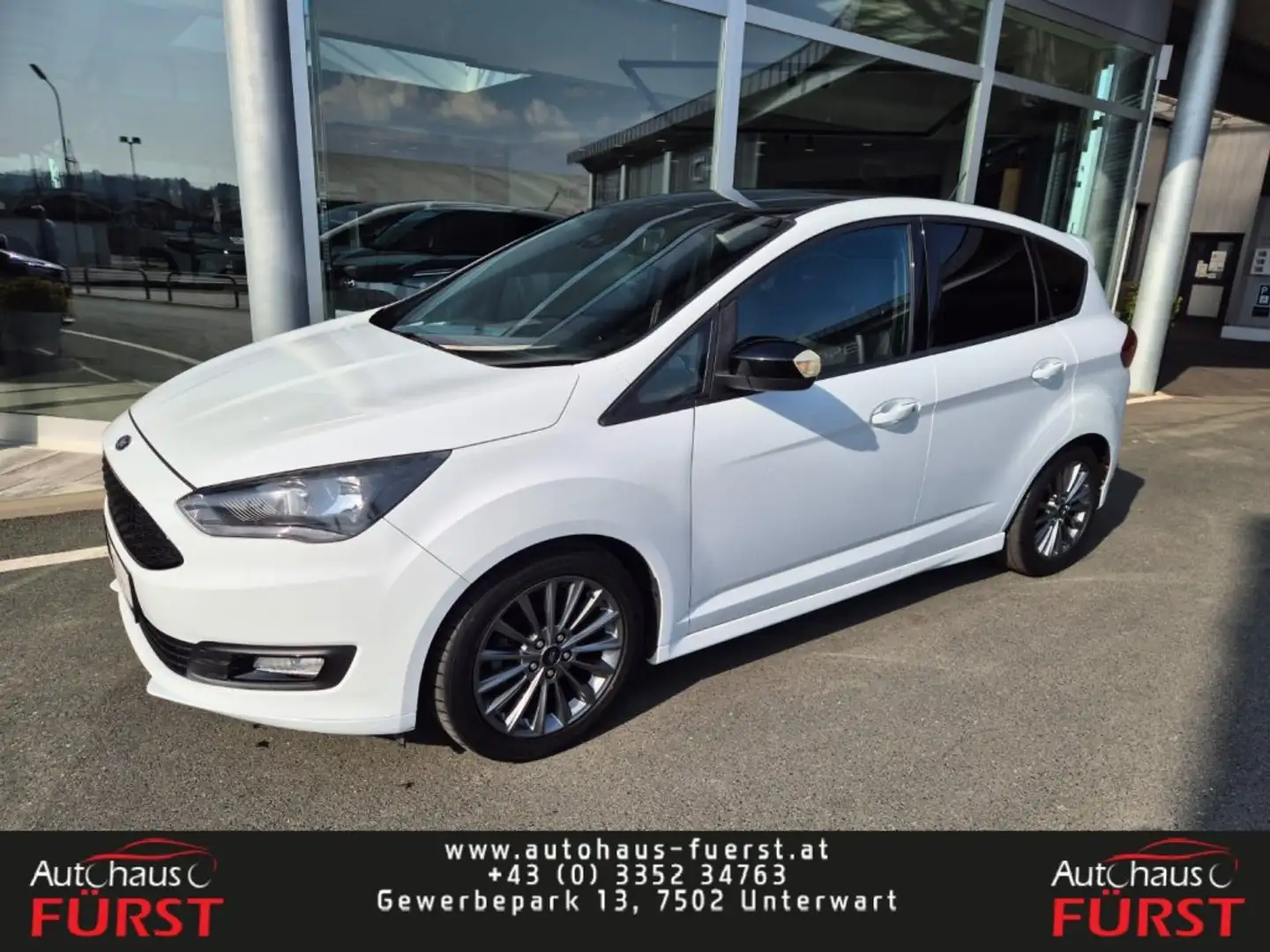 Ford C-Max Trend 1,0 EcoBoost S/S Weiß - 1