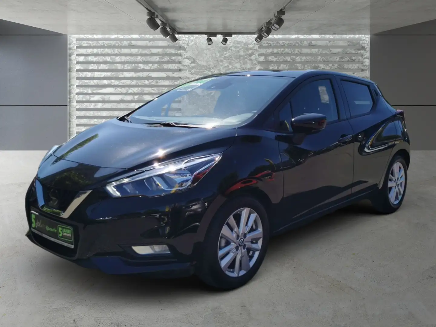 Nissan Micra N-Connecta Kamera|Winter-Paket|Klimaautomat Schwarz - 2