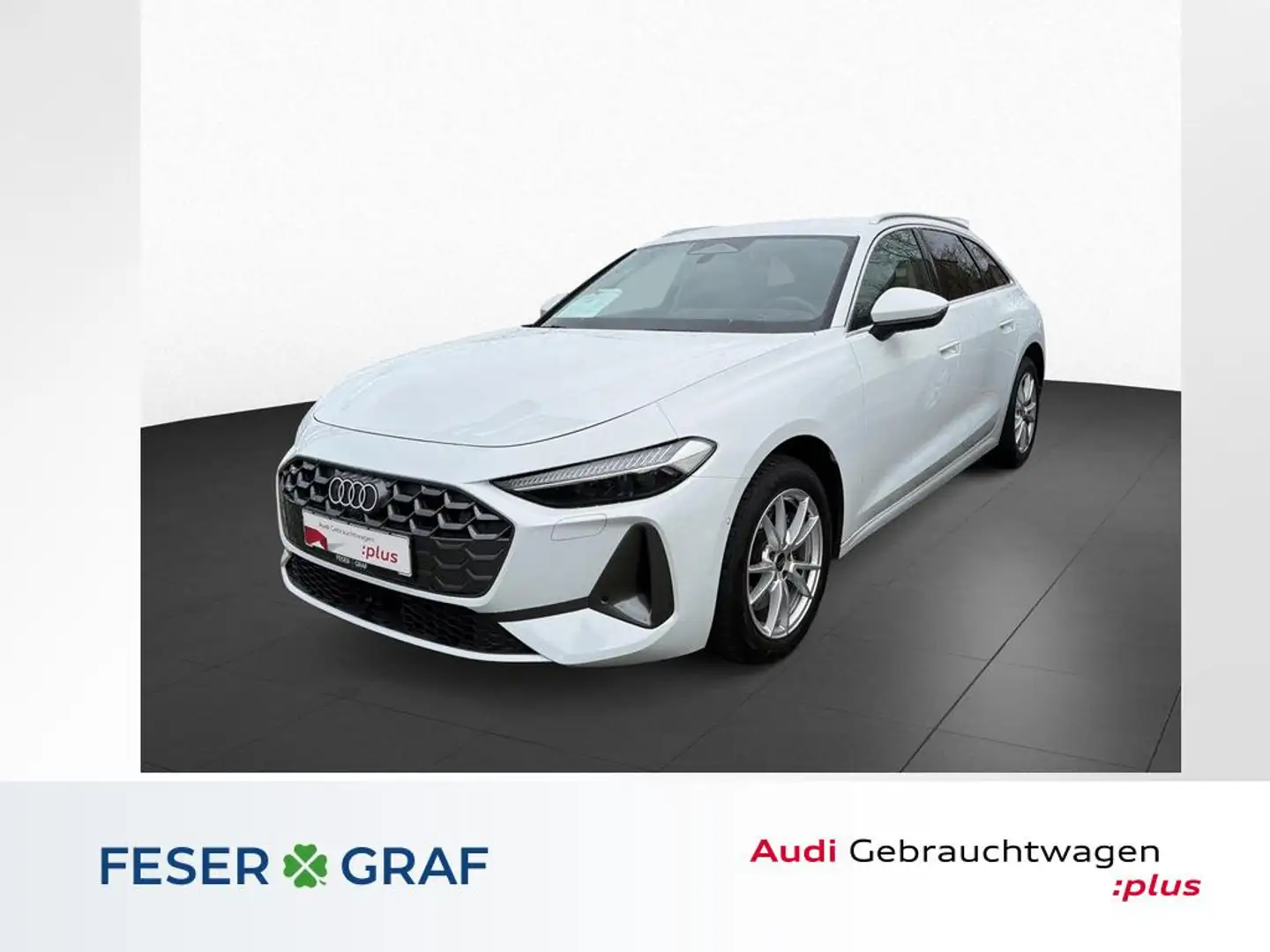 Audi A5 Avant adv TDI 150 kW S tro +AHK+ACC+LED-plus+ Weiß - 1