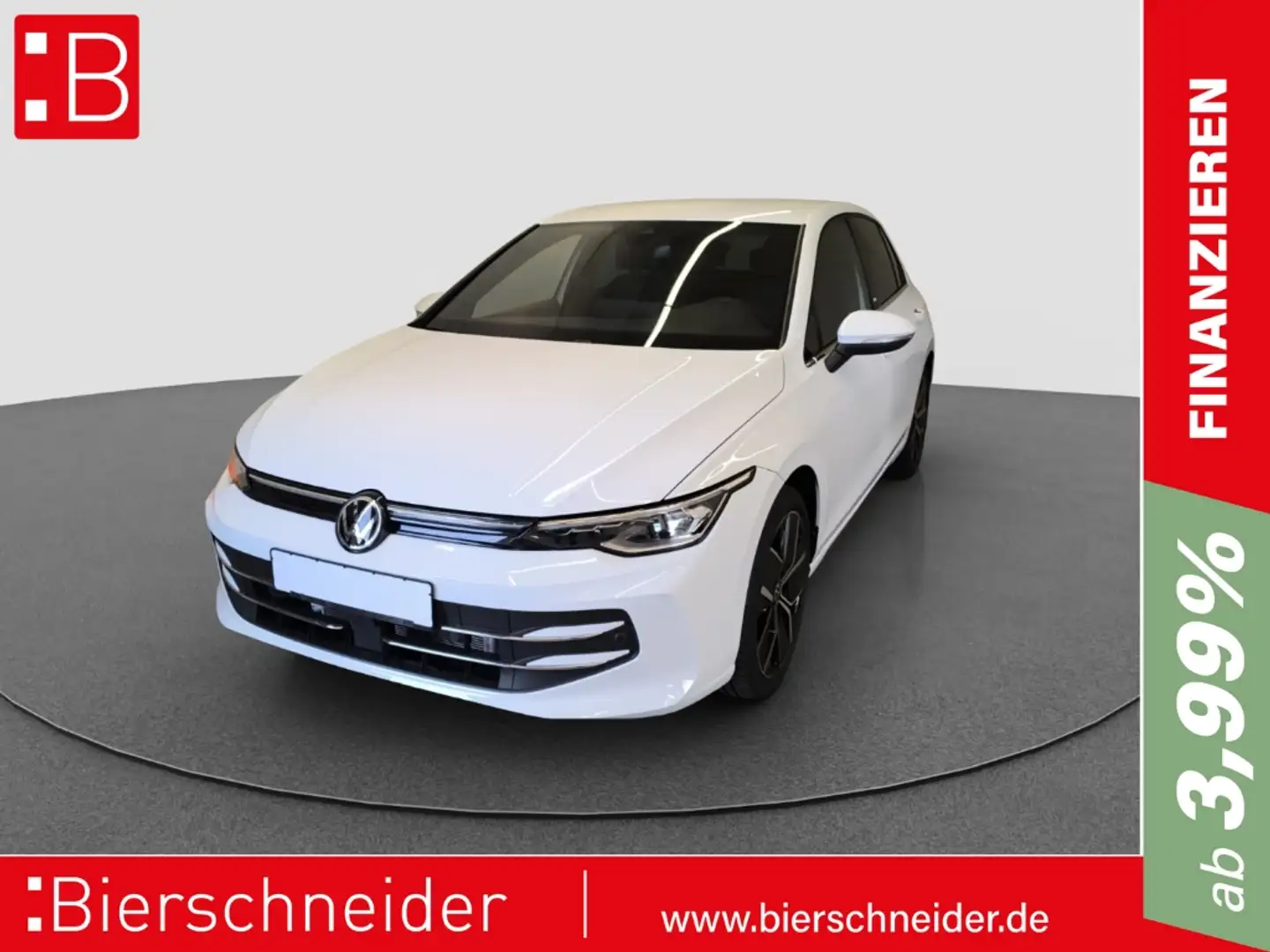 Volkswagen Golf 1.5 eTSI DSG Edition 50 LED ACC 18 NAVI SHZ KAMERA Weiß - 1