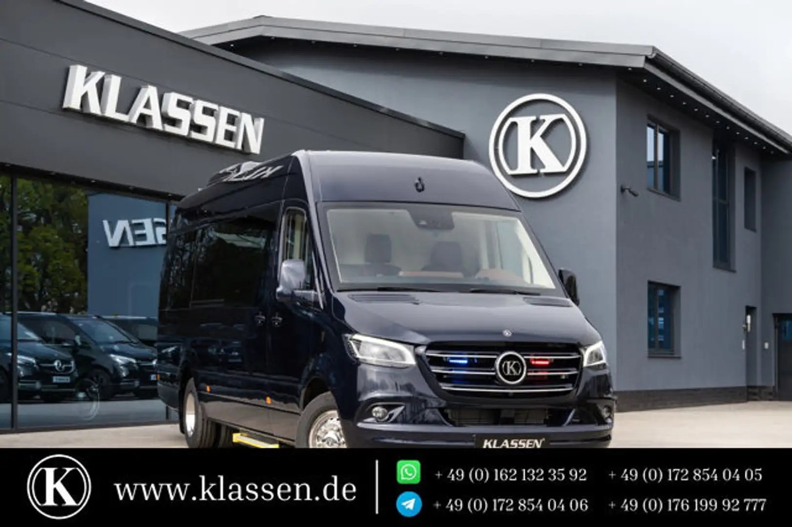 Mercedes-Benz Sprinter 519 Gepanzerter Minibus - ARMORED VR9 Bleu - 1
