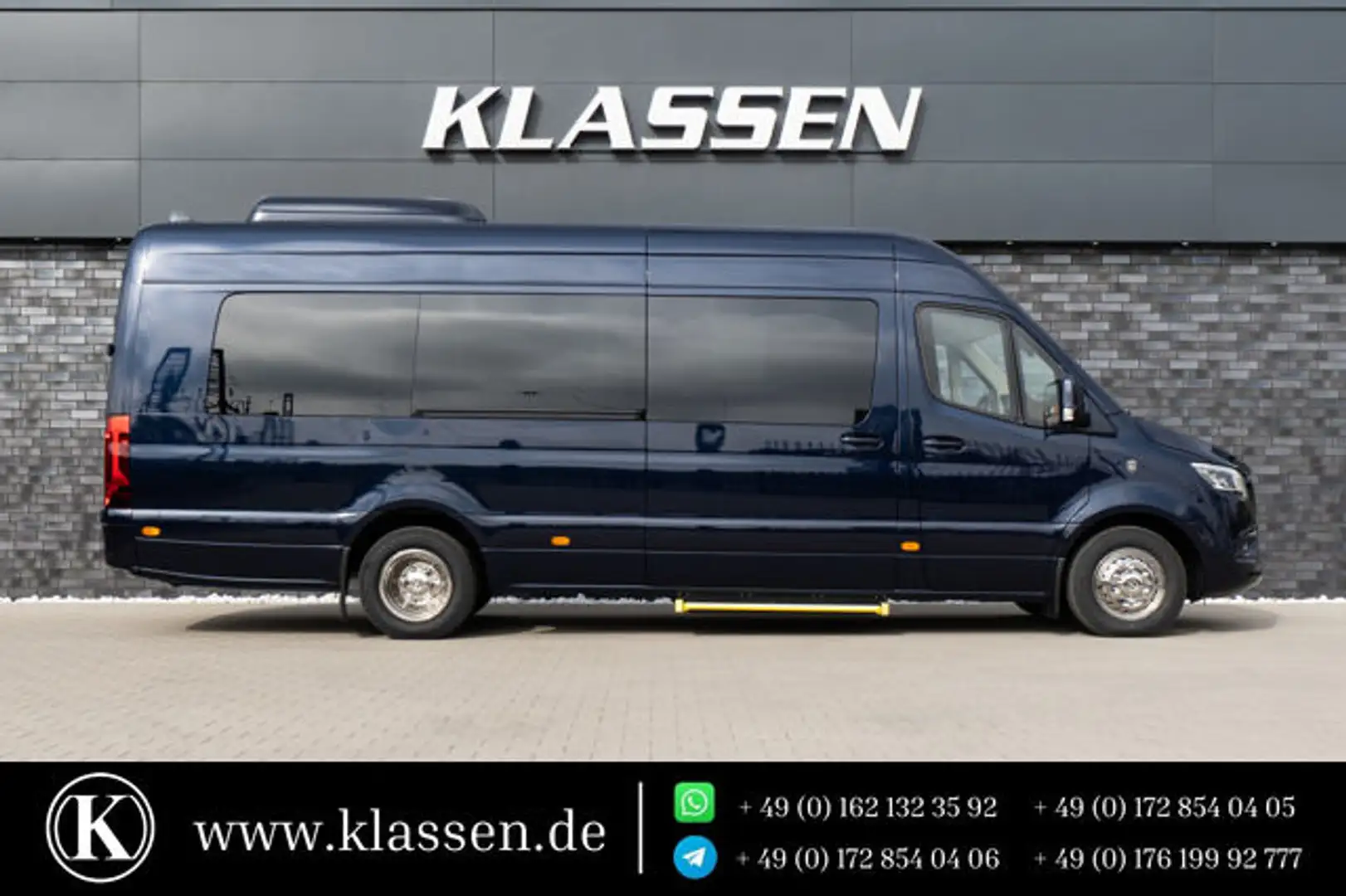 Mercedes-Benz Sprinter 519 Gepanzerter Minibus - ARMORED VR9 Bleu - 2