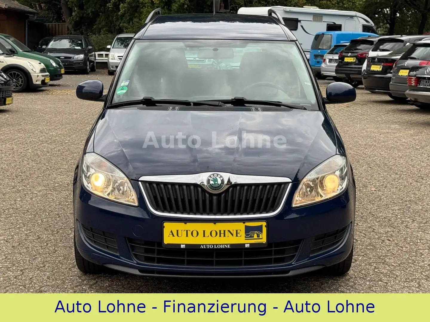 Skoda Roomster Family Klimaanlage Scheckheftgepflegt Blau - 2