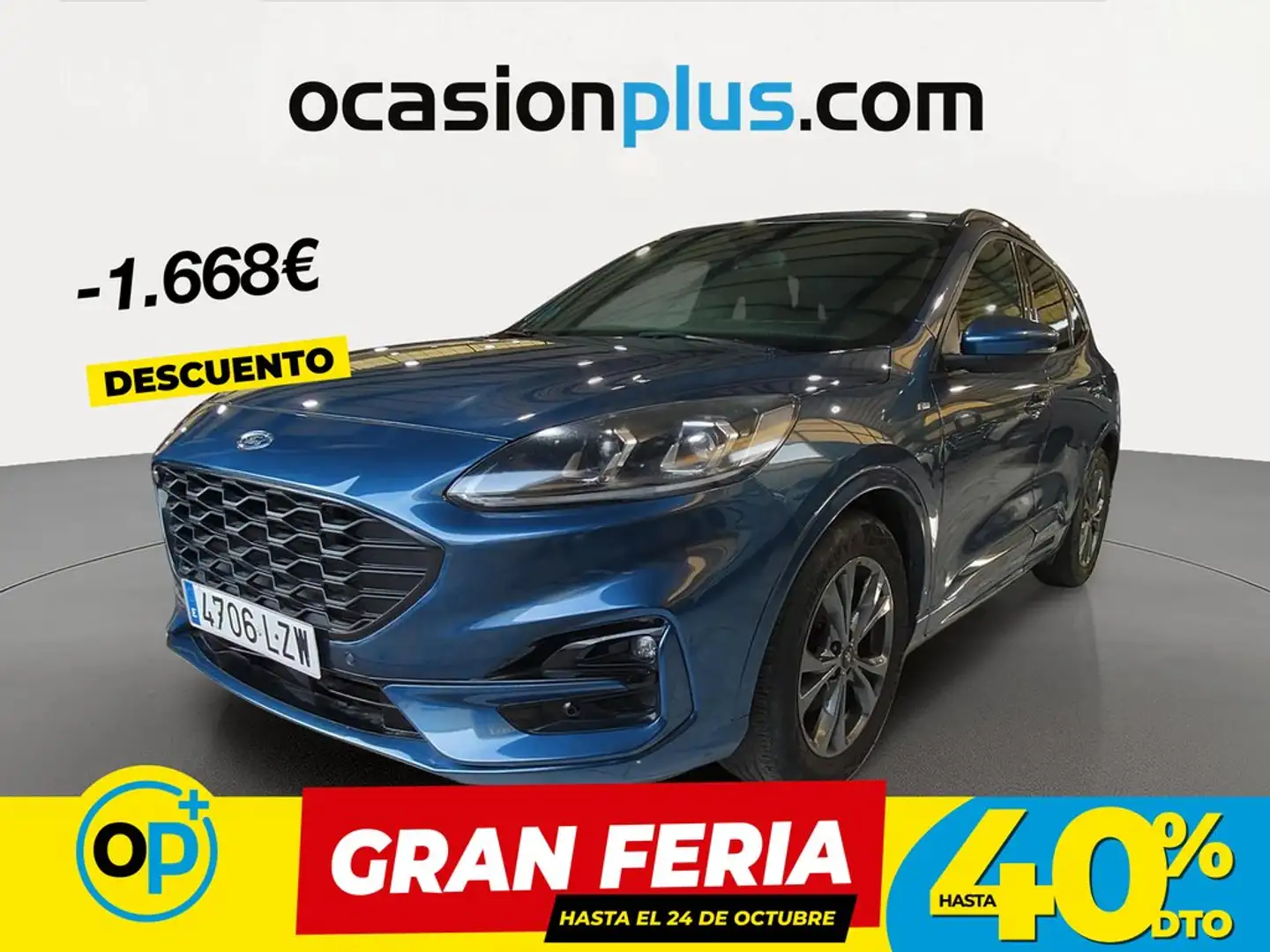 Ford Kuga 1.5 EcoBlue ST-Line FWD 120 Azul - 1