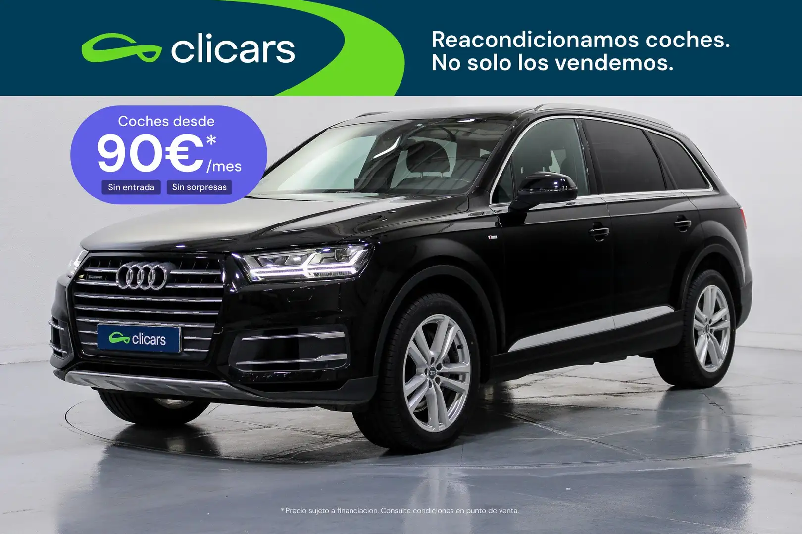 Audi Q7 45 TDI Sport quattro-ultra S tronic Negro - 1