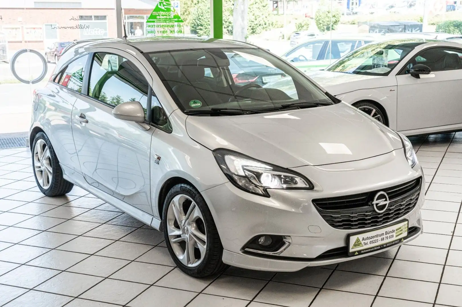 Opel Corsa E Innovation ecoFlex OPC-Line Klima Xenon Silber - 1