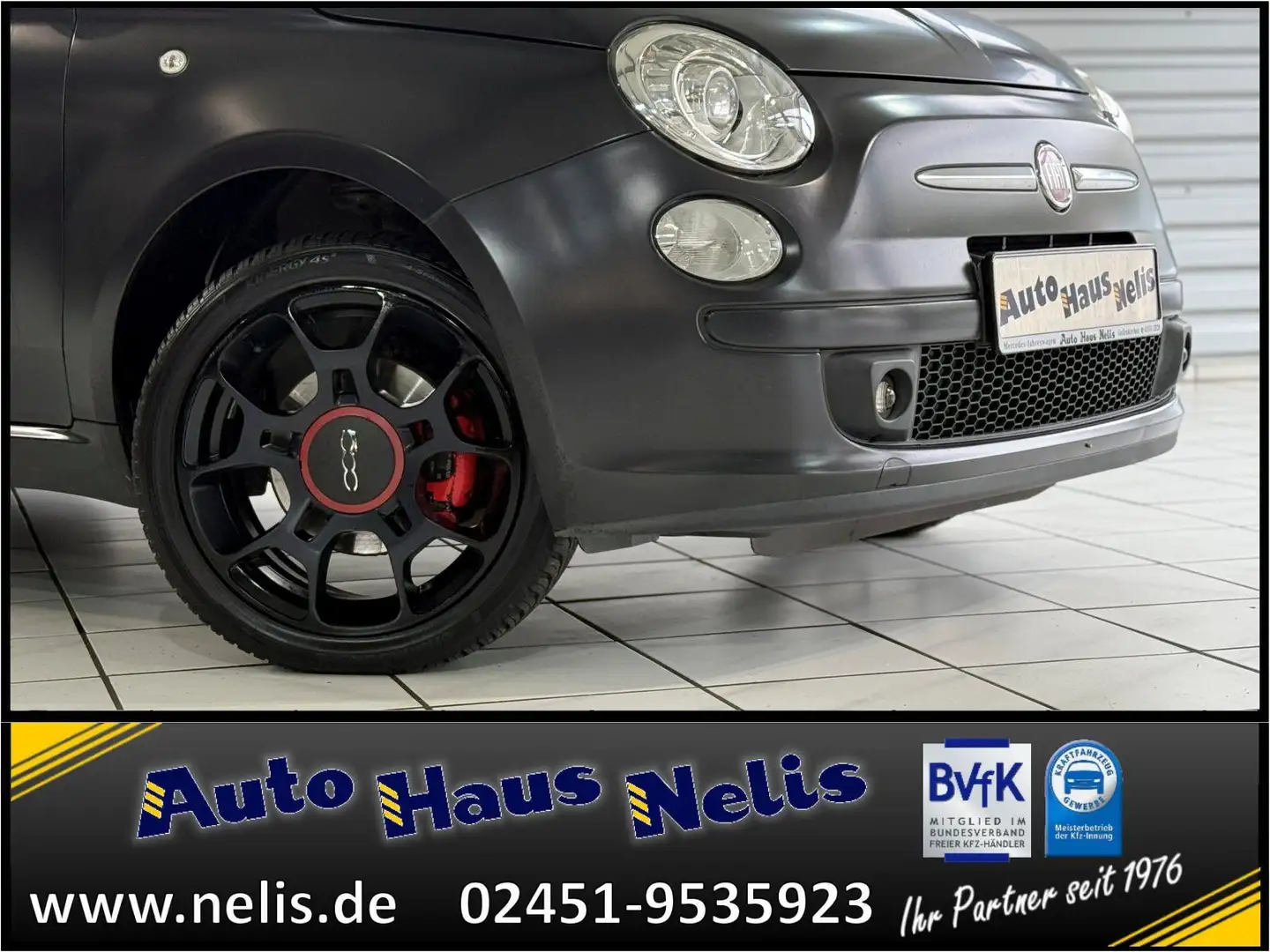 Fiat 500 1,4 16V Rock Star Klimaautom. Bi-Xenon Radio Schwarz - 2